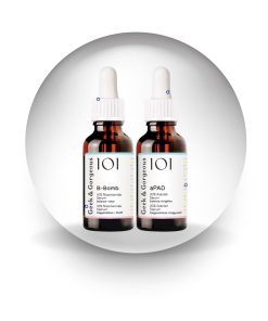 Bộ đôi tinh chất hỗ trợ giảm mụn mờ thâm, dưỡng da Geek&Gorgeous B-Bomb + aPAD – 60ml