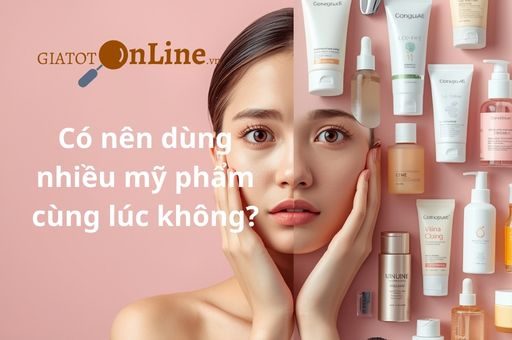 Có nên dùng nhiều mỹ phẩm cùng lúc không?