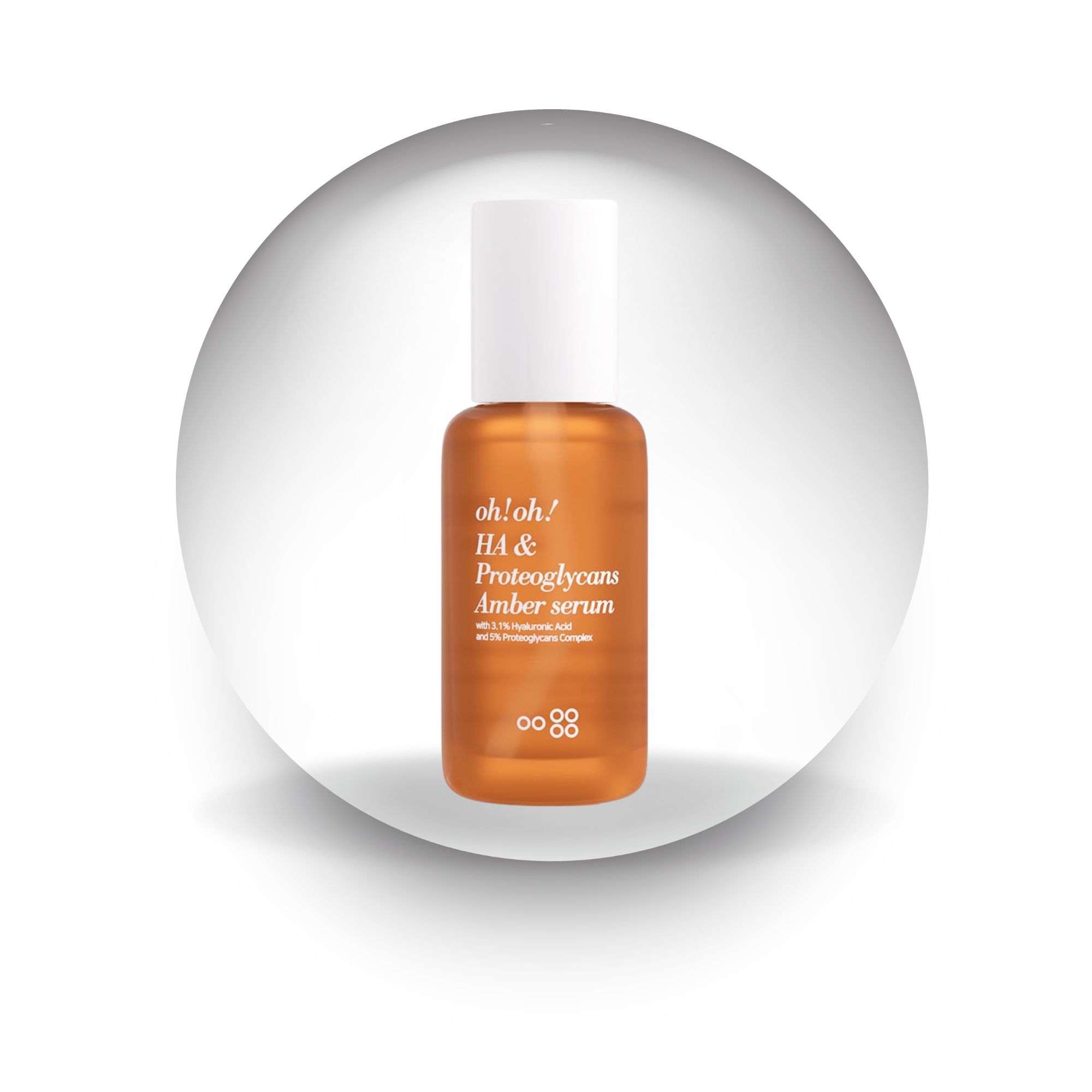 Tinh chất dưỡng ẩm và căng mướt oh!oh! HA & Proteoglycans Amber Serum - 30ml