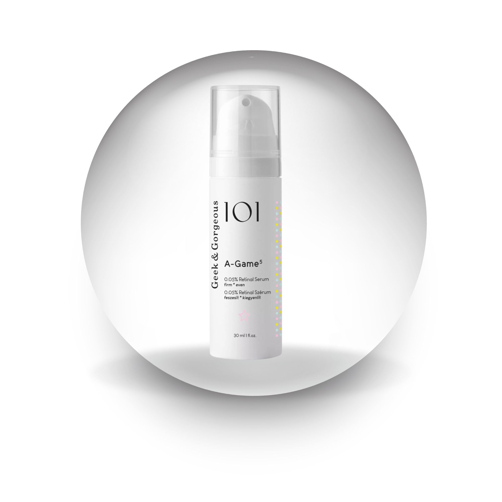 Tinh chất hỗ trợ trẻ hóa, cải thiện độ đàn hồi da Geek&Gorgeous A-Game - 30ml