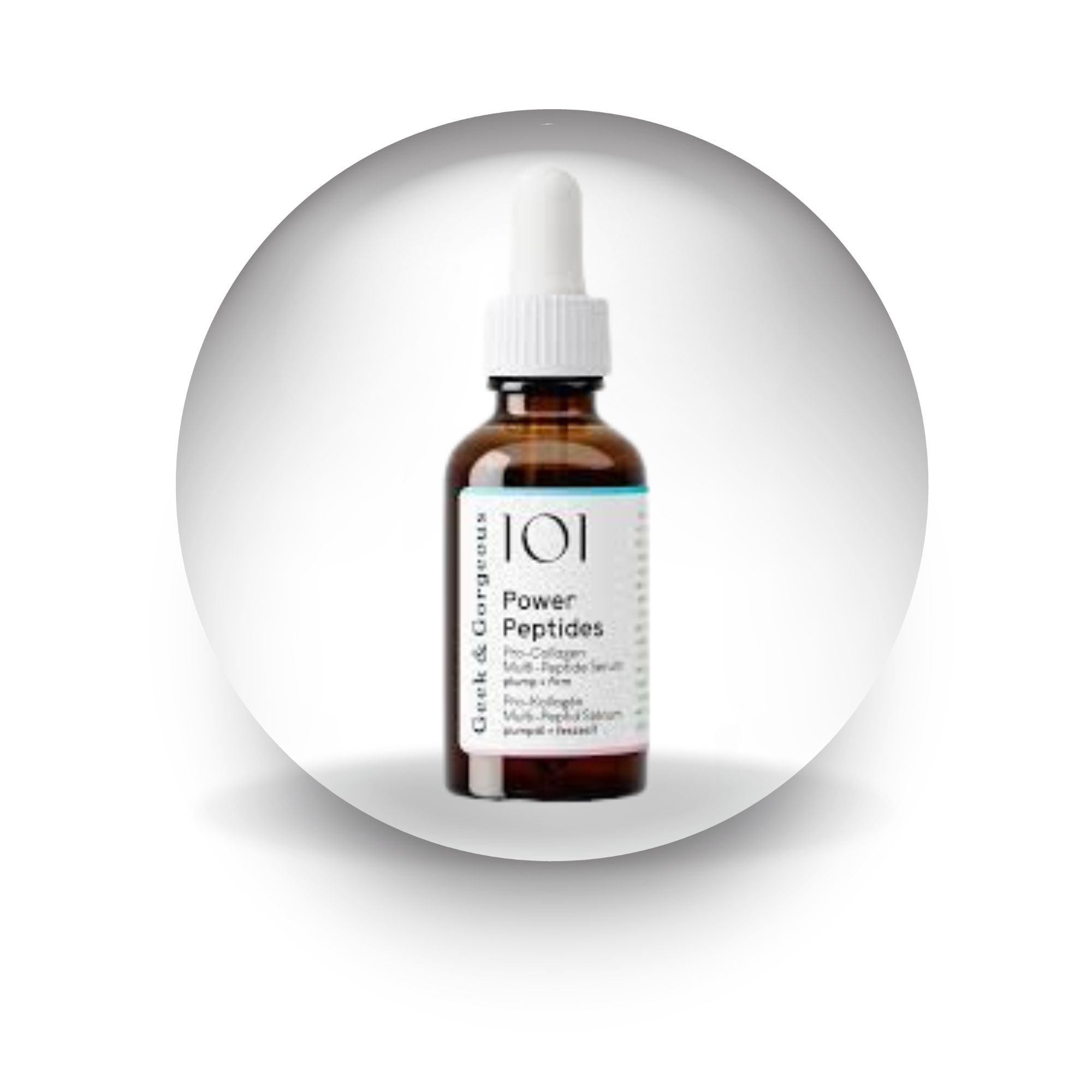 Tinh chất kích thích tăng sinh collagen Geek&Gorgeous Power Peptides - 30ml