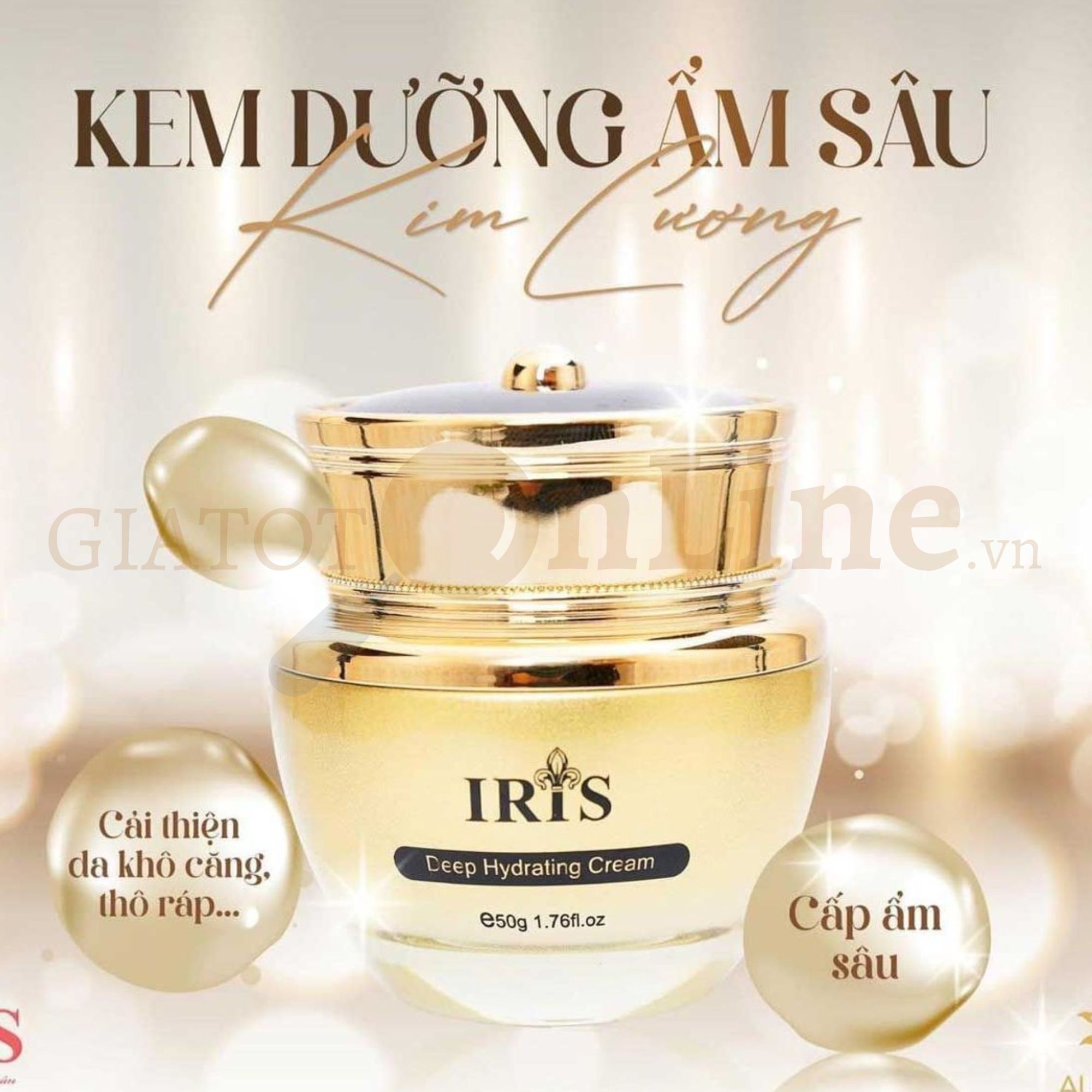 Kem dưỡng ẩm sâu Iris Gold - 30g