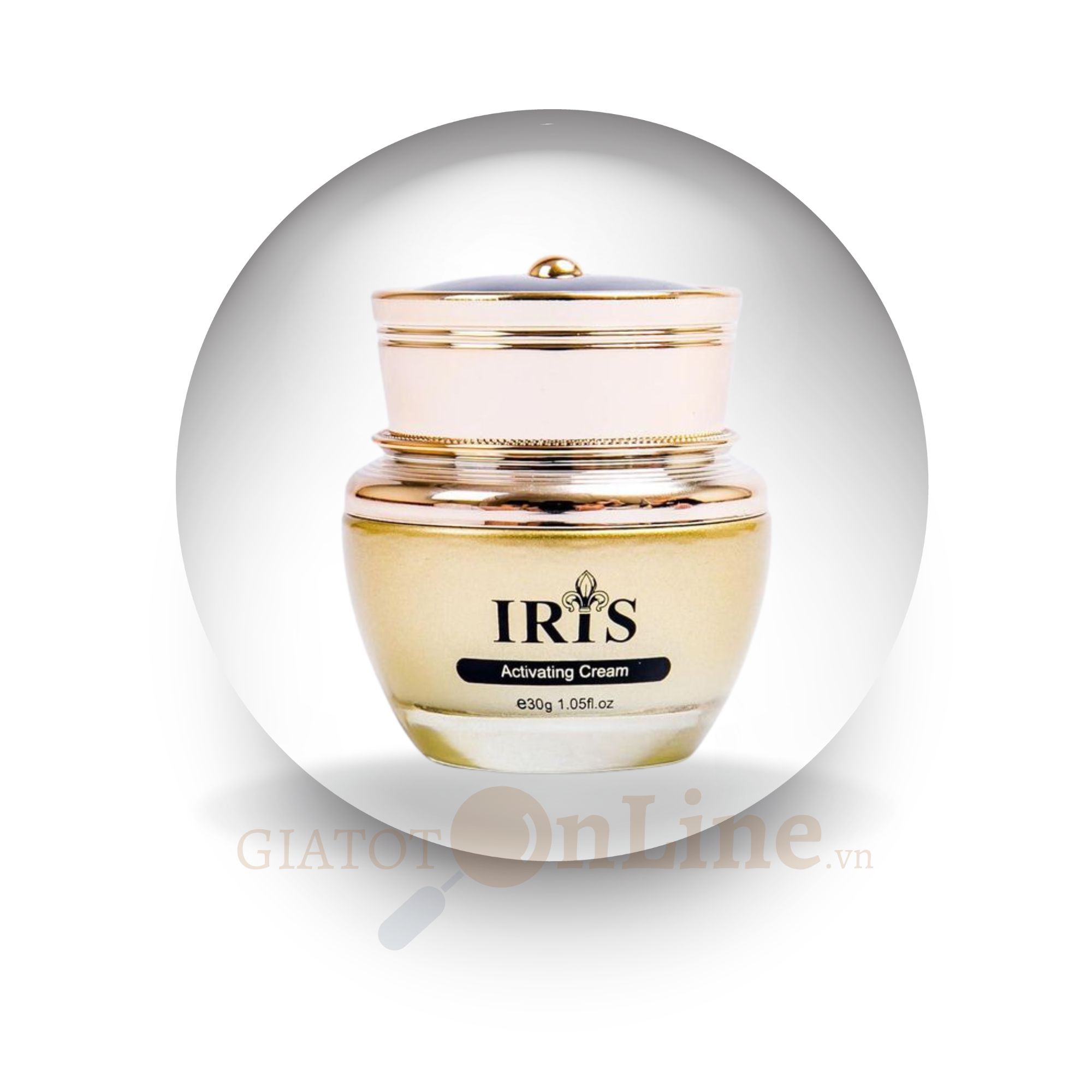 Kem khống chế sắc tố Iris Gold - 30g