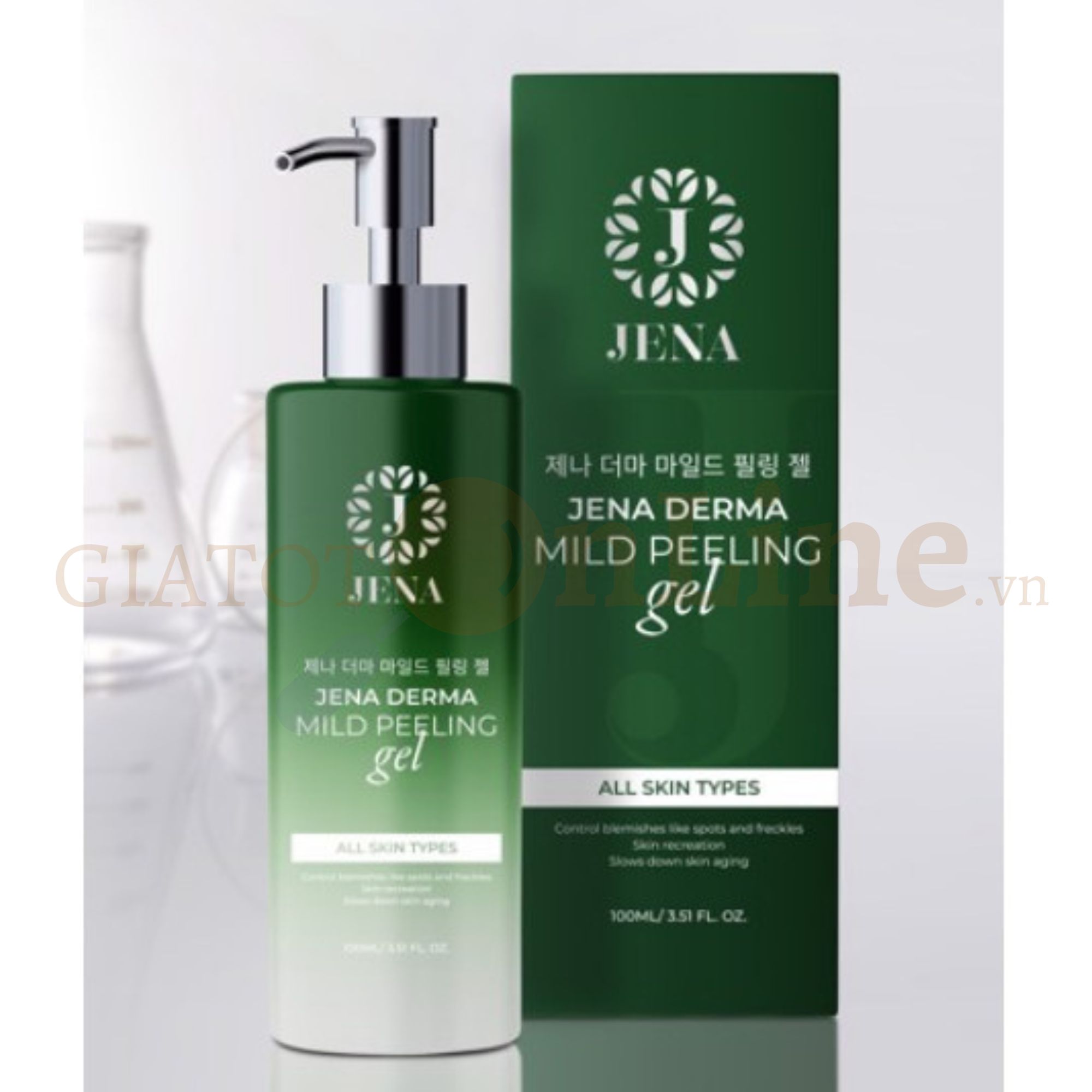 Tẩy da chết dịu nhẹ Jena - 100ml
