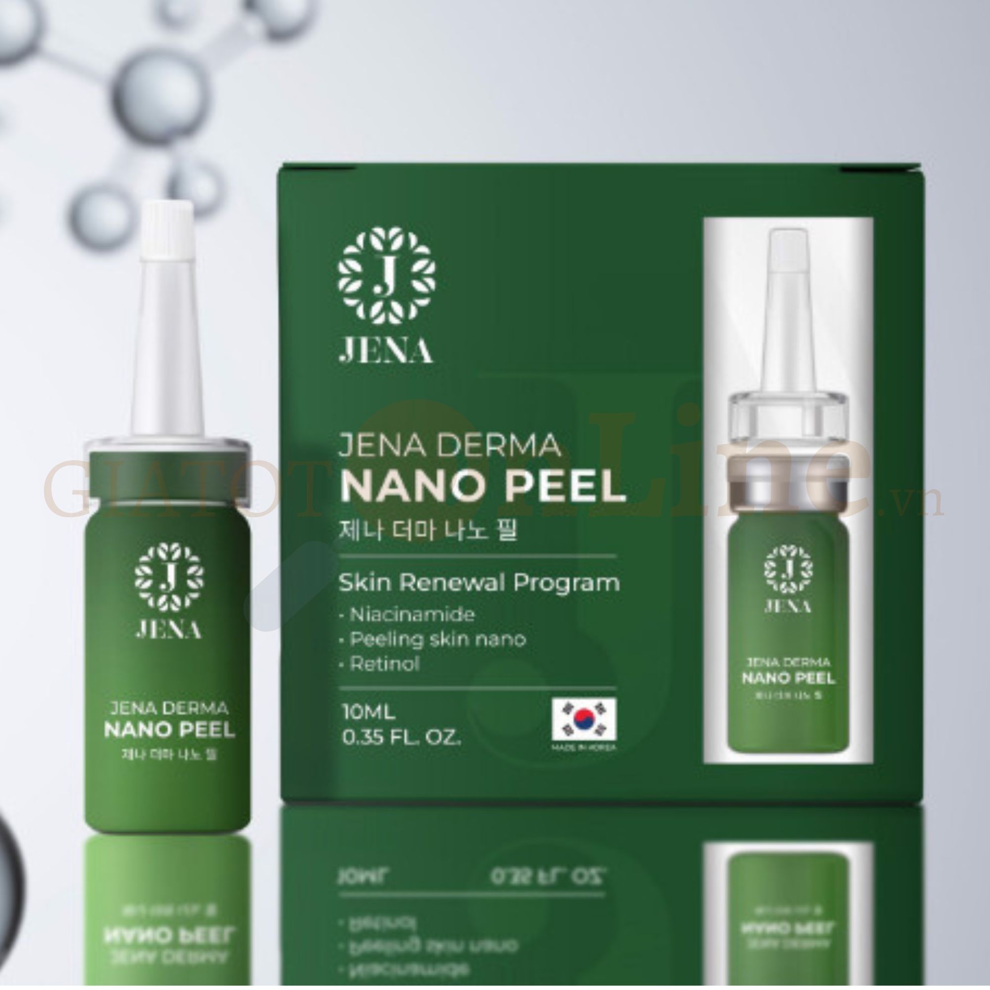 Tinh chất nano bạc tái sinh làn da Jena - 10ml