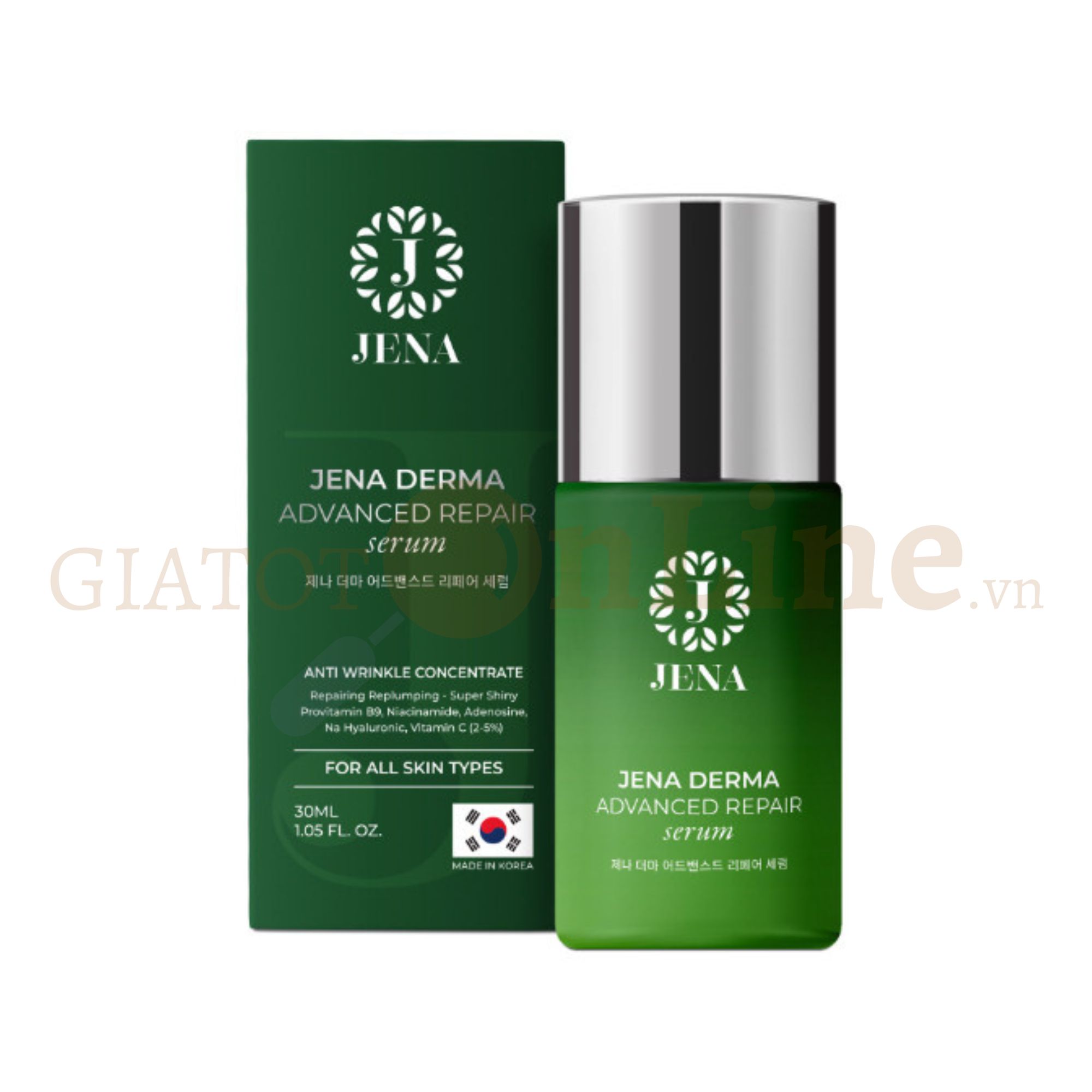 Tinh chất phục hồi trắng sáng B9 Jena - 30ml