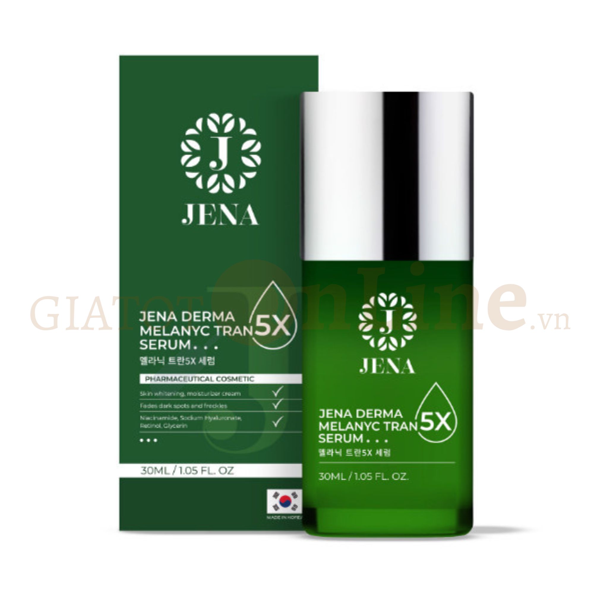 Tinh chất ức chế nám trắng sáng Jena - 30ml